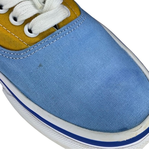 Vans | Unisex | Multicolor Block Canvas Skate Sneakers | 6.5 Men 8 Women - Picture 8 of 10